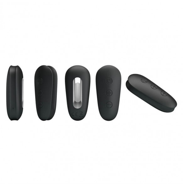 MR PLAY - Remote-Controlled Rotation Beads Anal Plug (Chargeable - Black)